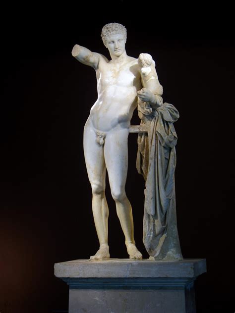 hermes and dionysus praxiteles|praxiteles aphrodite of knidos.